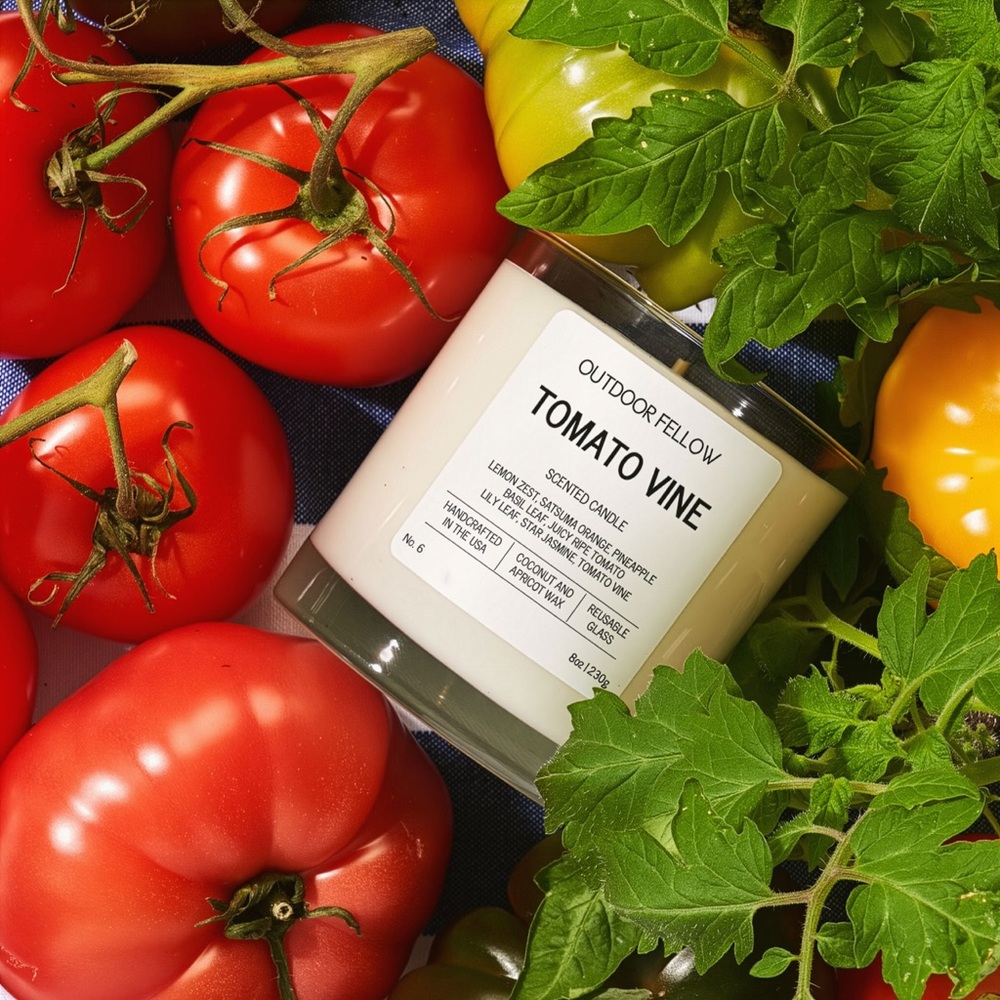 BNIB Tomato Vine Scented Candle - 8oz